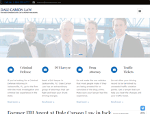 Tablet Screenshot of dalecarsonlaw.com